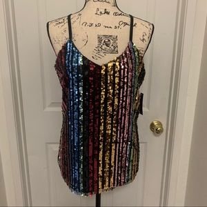 No Boundaries Jr. Black multi bar H. Neck Sequin…